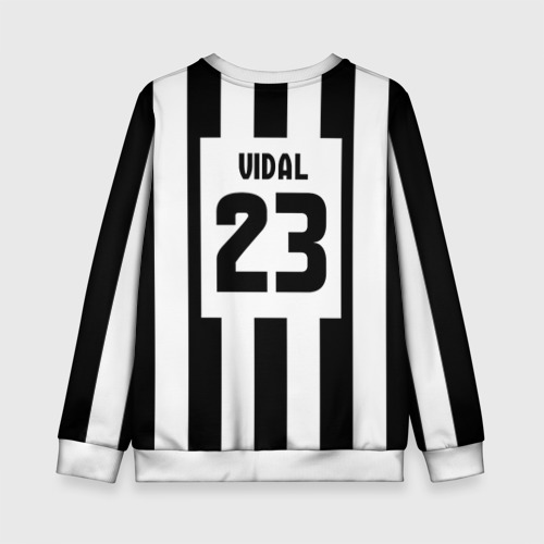 Детский свитшот 3D Juventus Vidal, цвет 3D печать - фото 2