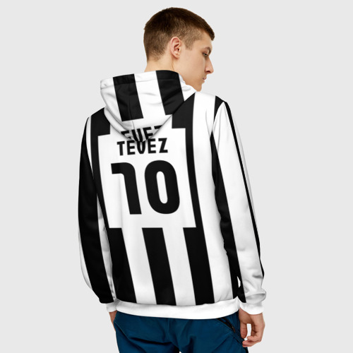 Мужская толстовка 3D Juventus Tevez - фото 4