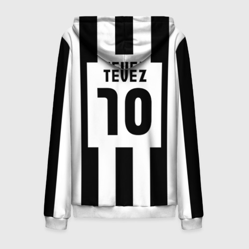 Мужская толстовка 3D на молнии Juventus Tevez - фото 2