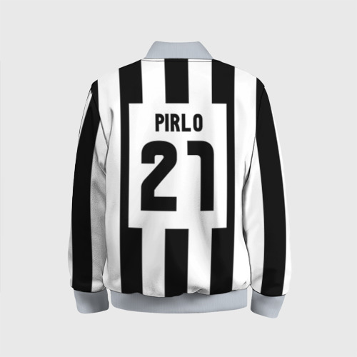 Детский бомбер 3D Juventus Pirlo, цвет серый - фото 2