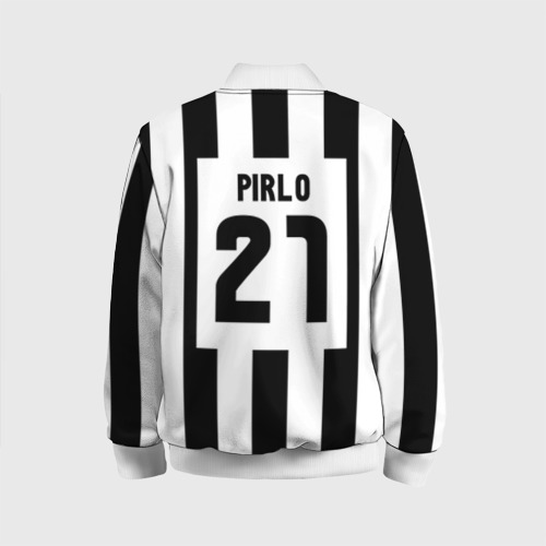 Детский бомбер 3D Juventus Pirlo, цвет белый - фото 2