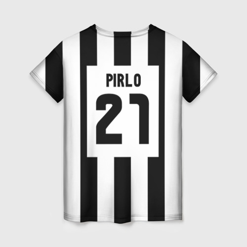 Женская футболка 3D Juventus Pirlo - фото 2