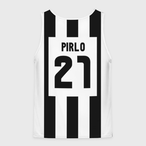 Мужская майка 3D Juventus Pirlo, цвет 3D печать - фото 2