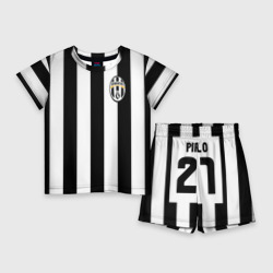 Детский костюм с шортами 3D Juventus Pirlo