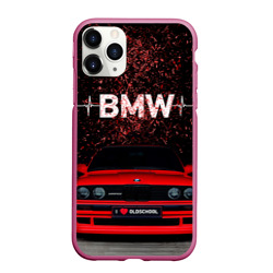 Чехол для iPhone 11 Pro Max матовый BMW