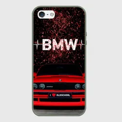 Чехол для iPhone 5/5S матовый BMW