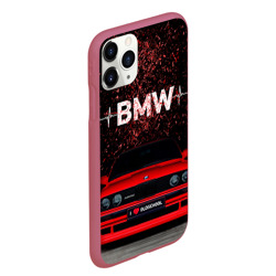 Чехол для iPhone 11 Pro Max матовый BMW - фото 2