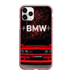 Чехол для iPhone 11 Pro Max матовый BMW