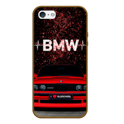 Чехол для iPhone 5/5S матовый BMW