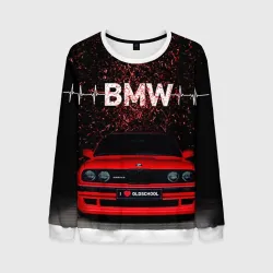 Мужской свитшот 3D BMW