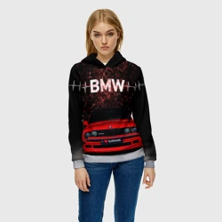 Женская толстовка 3D BMW - фото 2