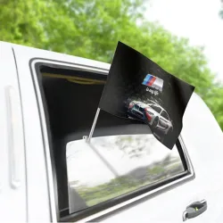 Флаг для автомобиля BMW - фото 3