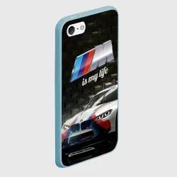 Чехол для iPhone 5/5S матовый BMW - фото 2