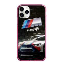 Чехол для iPhone 11 Pro Max матовый BMW