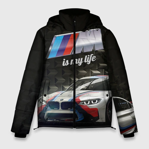 Мужская зимняя куртка 3D BMW