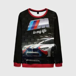 Мужской свитшот 3D BMW