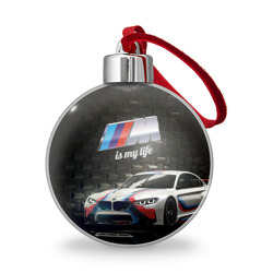 BMW – Ёлочный шар с принтом купить