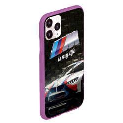 Чехол для iPhone 11 Pro Max матовый BMW - фото 2