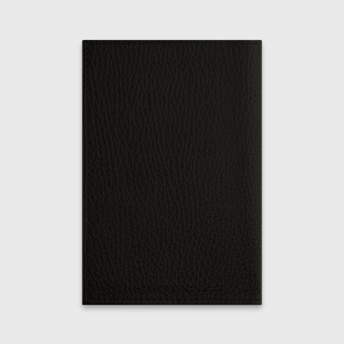 Обложка для паспорта матовая кожа BMW, цвет черный - фото 2