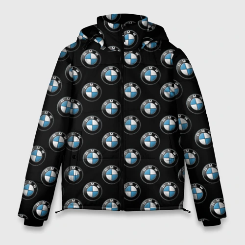 Мужская зимняя куртка 3D BMW