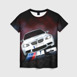 Женская футболка 3D BMW