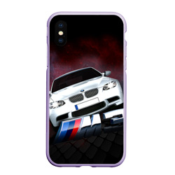 Чехол для iPhone XS Max матовый BMW