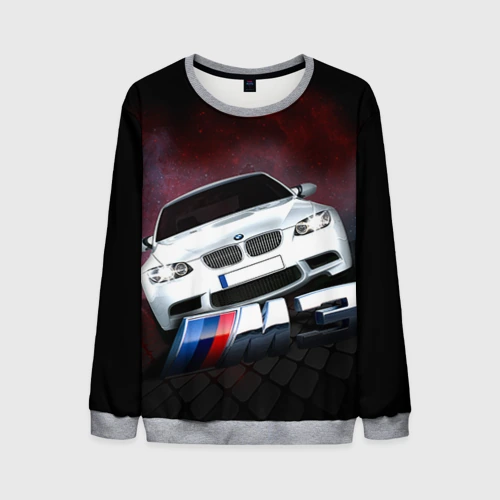 Мужской свитшот 3D BMW