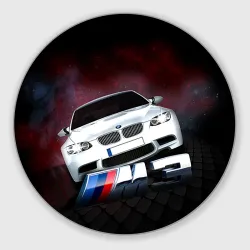 Круглый коврик для мышки BMW