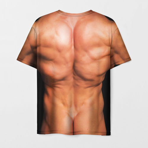 Мужская футболка 3D Идеальное тело, цвет 3D печать - фото 2