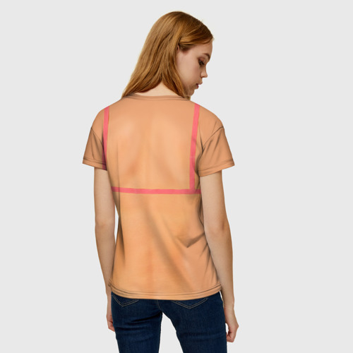 Женская футболка 3D Идеальное тело - фото 4
