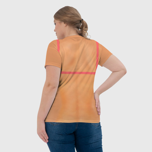 Женская футболка 3D Идеальное тело - фото 7