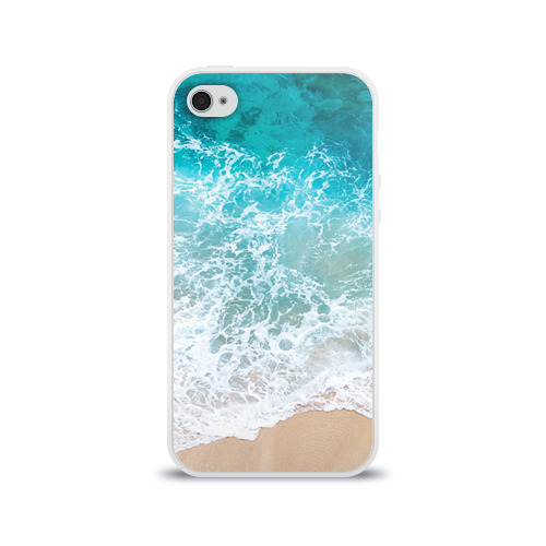Чехол для Apple iPhone 4/4S силиконовый глянцевый Берег Фото 01 Чехол для Apple iPhone 4/4S силиконовый глянцевый Берег Фото 01