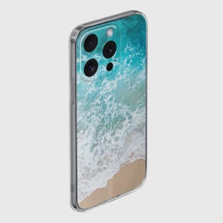 Чехол для iPhone 15 Pro Max силиконовый с защитой камеры Берег - фото 2