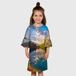 Детское платье 3D Природа - фото 2