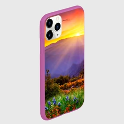 Чехол для iPhone 11 Pro матовый Природа - фото 2