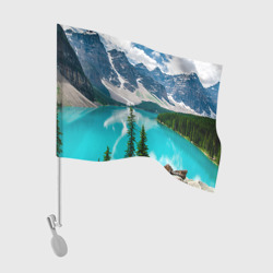 Флаг для автомобиля Озеро