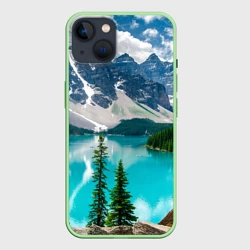 Чехол для iPhone 14 Озеро