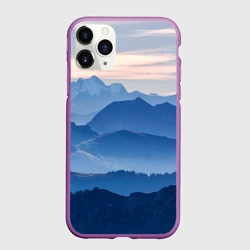 Чехол для iPhone 11 Pro матовый Горы