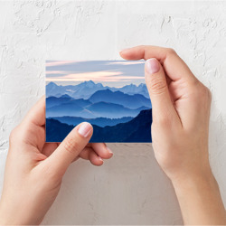 Поздравительная открытка Горы - фото 2