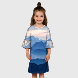 Детское платье 3D Горы - фото 2