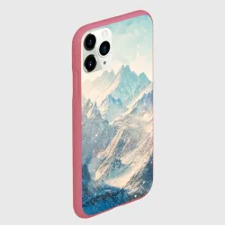 Чехол для iPhone 11 Pro матовый Горы - фото 2