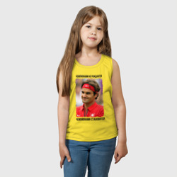 Детская майка хлопок Роджер Федерер Roger Federer - фото 2