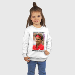 Детский свитшот хлопок Роджер Федерер Roger Federer - фото 2