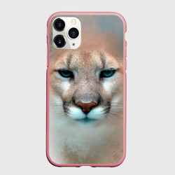 Чехол для iPhone 11 Pro матовый Пума