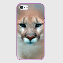 Чехол для iPhone 5/5S матовый Пума