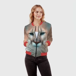 Женский бомбер 3D Пума - фото 2