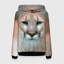 Женская толстовка 3D Пума