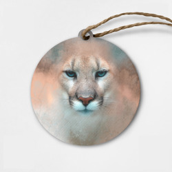 Деревянная игрушка круг Пума