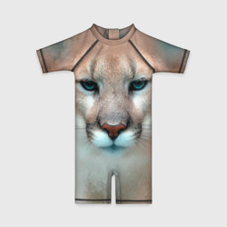 Детский купальный костюм 3D Пума