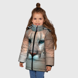 Зимняя куртка для девочек 3D Пума - фото 2